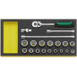 TCS 456/16/4 MF Assortimento 20 utensili da 3/8”