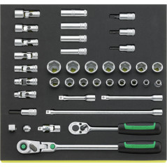 TCS 456/31/8 Assortimento di 39 utensili da 3/8”