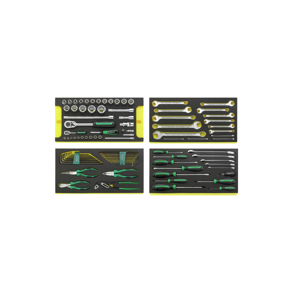 805/4 WT TCS Assortimento 89 utensili in termoformati