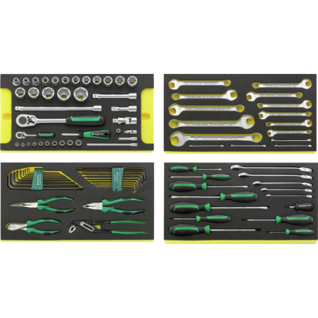805/4 WT TCS Assortimento 89 utensili in termoformati