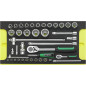 806/6 WT TCS Assortimento 104 utensili in termoformati