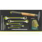 806/6 WT TCS Assortimento 104 utensili in termoformati