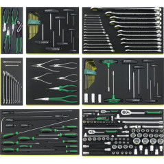2501N TCS Assortimento 215 utensili da officina per moto BMW