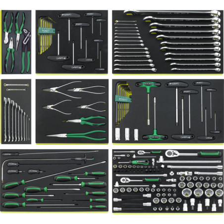 2501N TCS Assortimento 215 utensili da officina per moto BMW