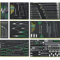 2501N TCS Assortimento 215 utensili da officina per moto BMW