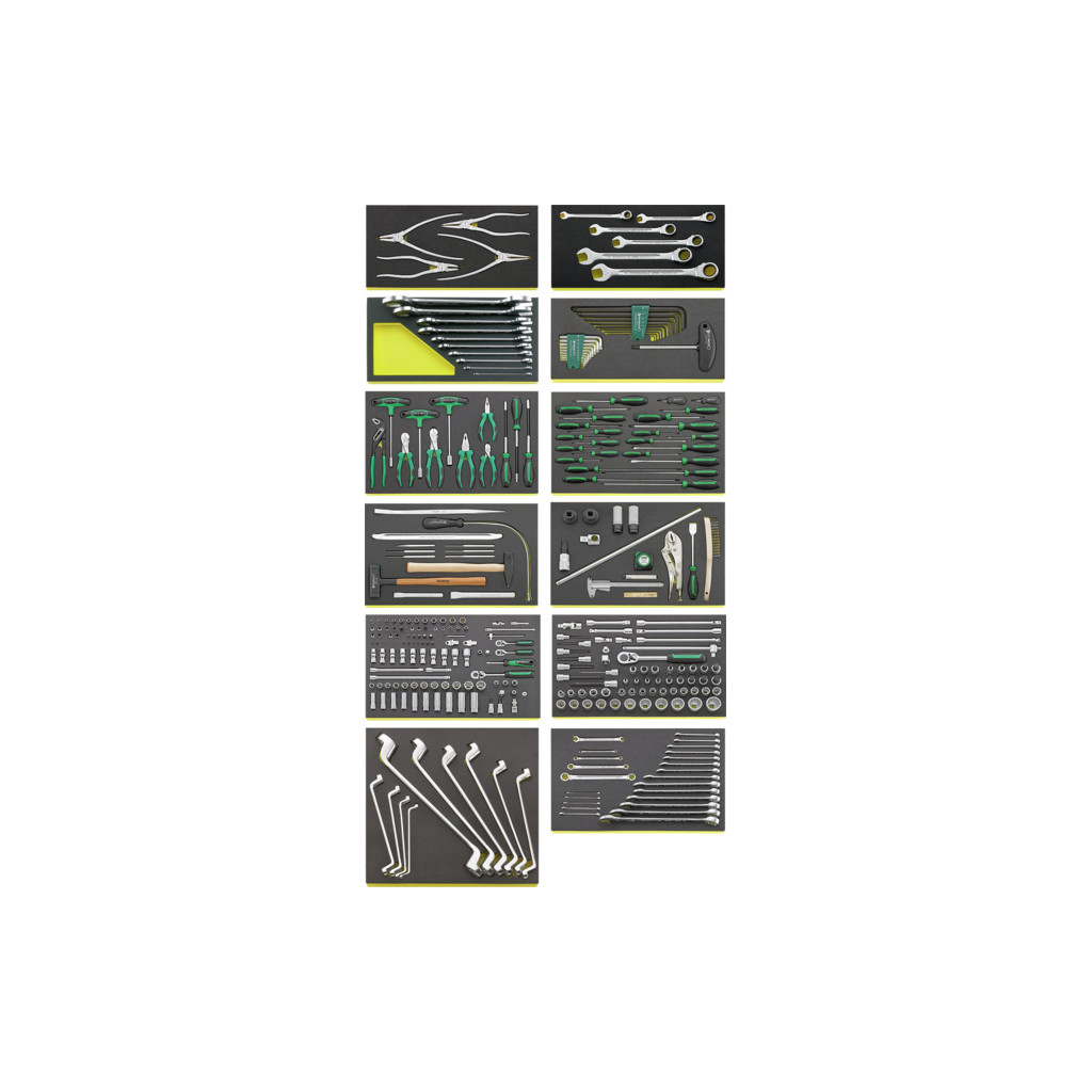 3026 TCS Assortimento 306 utensili da officina per autoveicoli Mercedes Benz