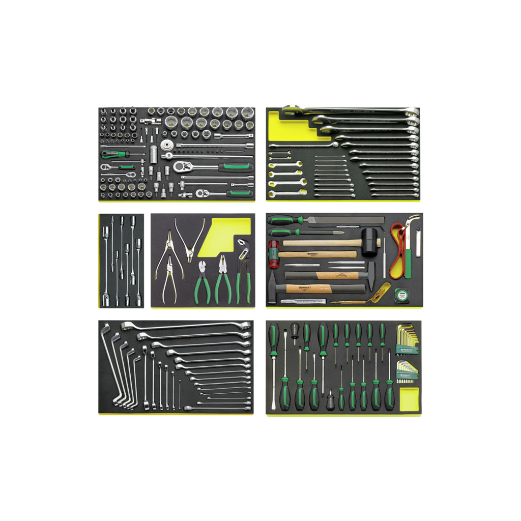 1100 TCS Assortimento 228 utensili da officina per Porsche