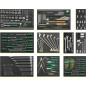 1120 TCS Assortimento 241 utensili da officina per VW/AUDI (base)
