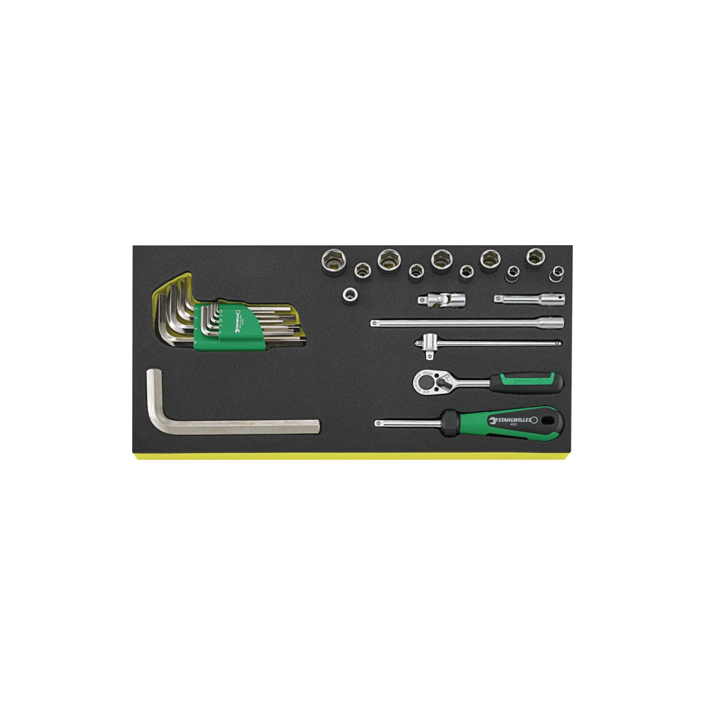 TCS 1/4 + 10760 Assortimento 27 utensili da ¼”