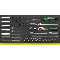TCS 40/35/9 Assortimento 44 utensili da ¼”
