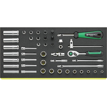 TCS 40/35/9 QR Assortimento 44 utensili da ¼”