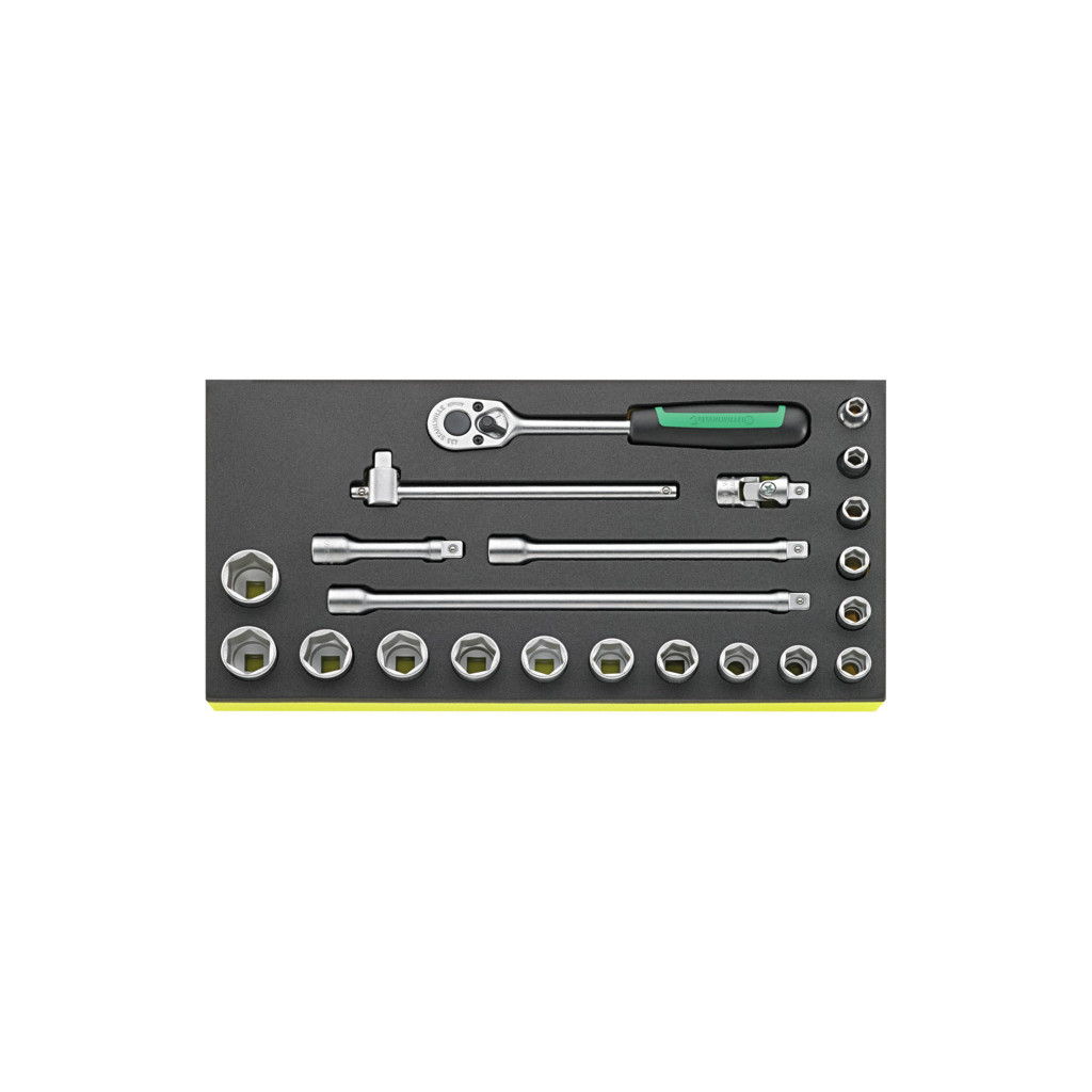 TCS 456/16/6 Assortimento 22 utensili da 3/8”