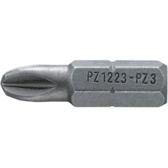 PZ1221-1223 Inserti bit da ¼” per viti POZIDRIV/SUPADRIV